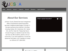 Tablet Screenshot of jcssa.org